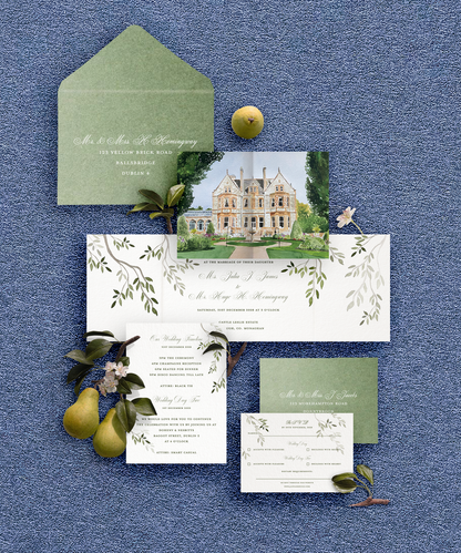 Castle Leslie Invitation Suite