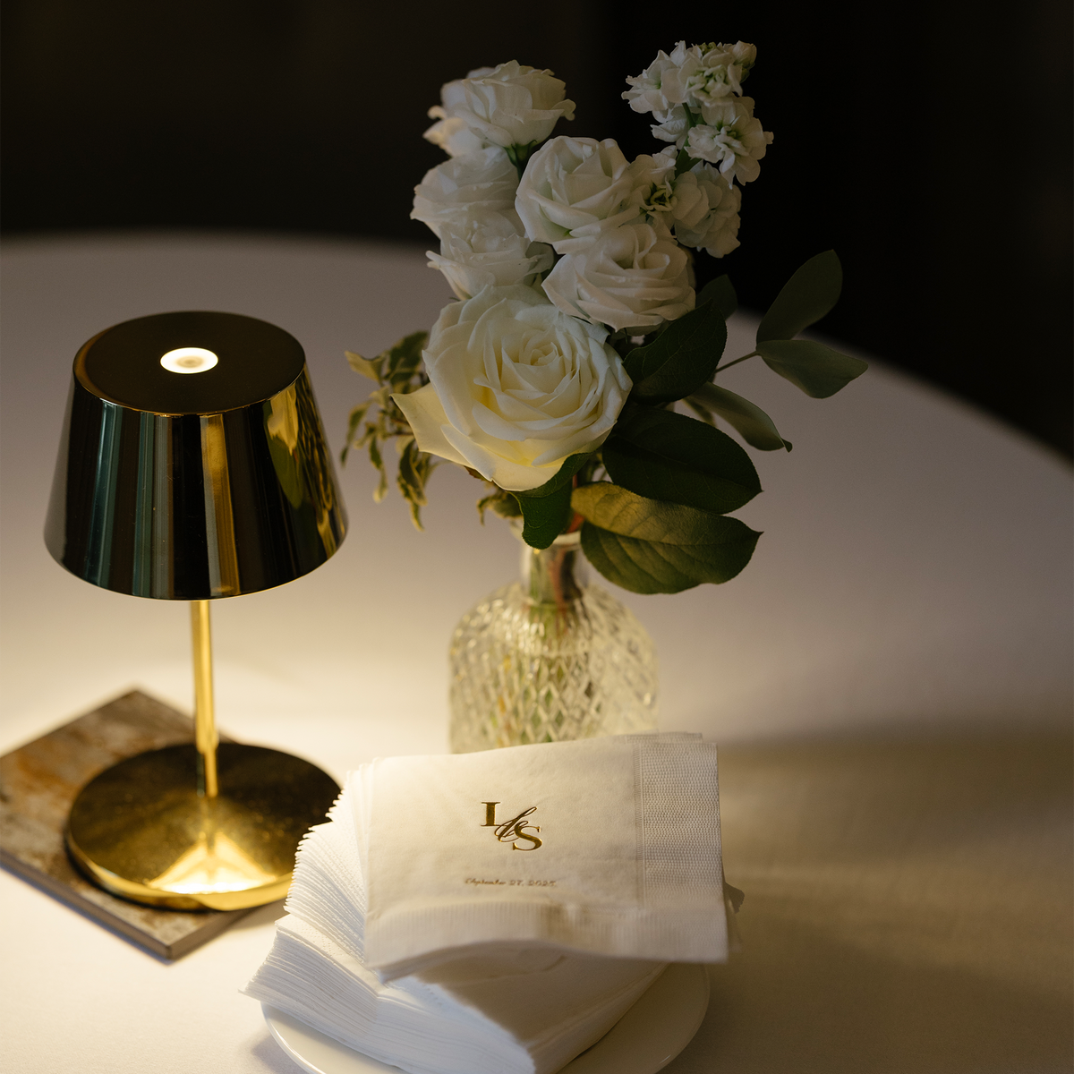 Luke & Seth's Bespoke Motif Napkins